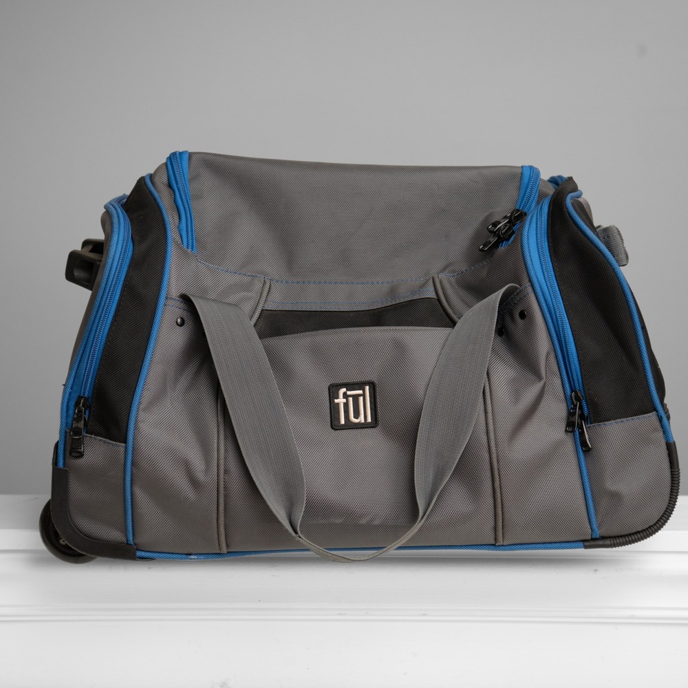 FuL Rolling Duffel Bag Wheeled Carry On Luggage Travel Bag GorpCore Utility Bag